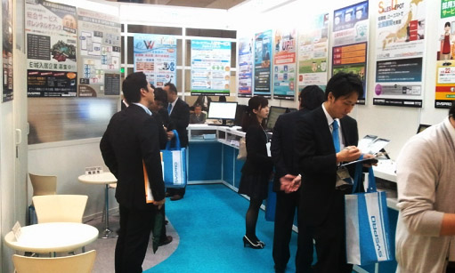 2011.5.11 株式会社シスプロ 展示会ブース内